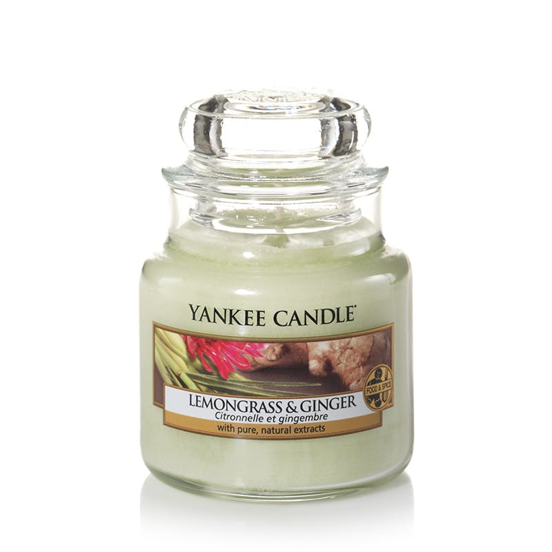 Citronnelle et gingembre bougie parfumée petite jarre YANKEE CANDLE