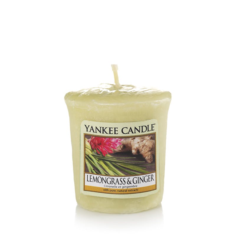Citronnelle et gingembre bougie parfumée votive YANKEE CANDLE