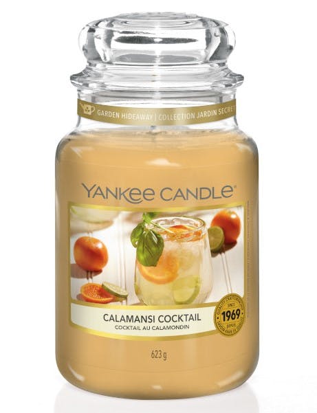 Cocktail au calamondin bougie parfumée grande jarre YANKEE CANDLE