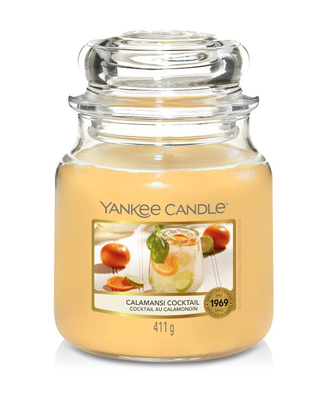 Cocktail au calamondin bougie parfumée moyenne jarre YANKEE CANDLE