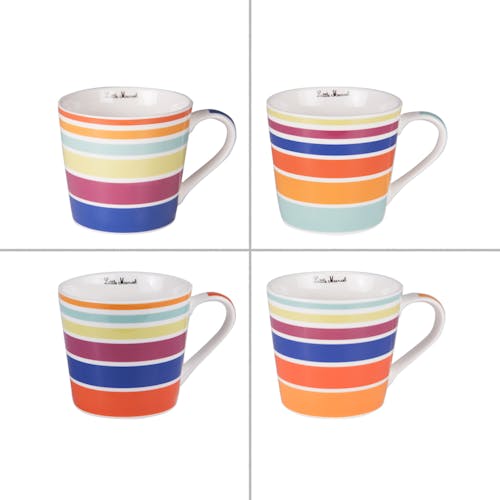 Coffret 4 mugs multicolor 41cl