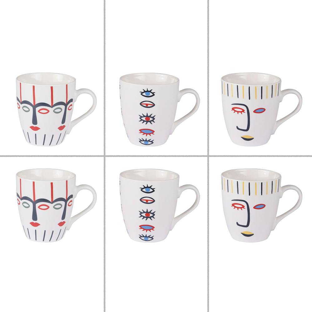 Coffret 6 tasses awa 23cl