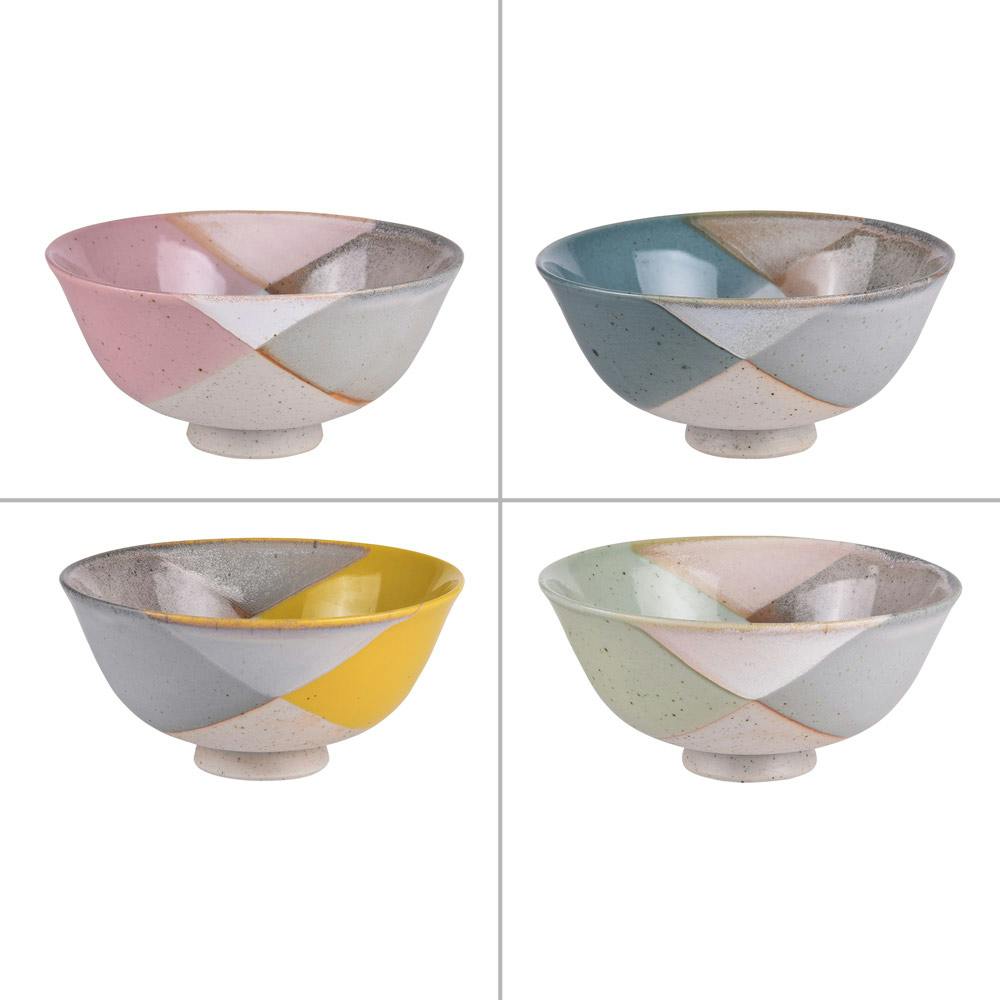 Coffret de 4 coupelles 11 cm multicolores
