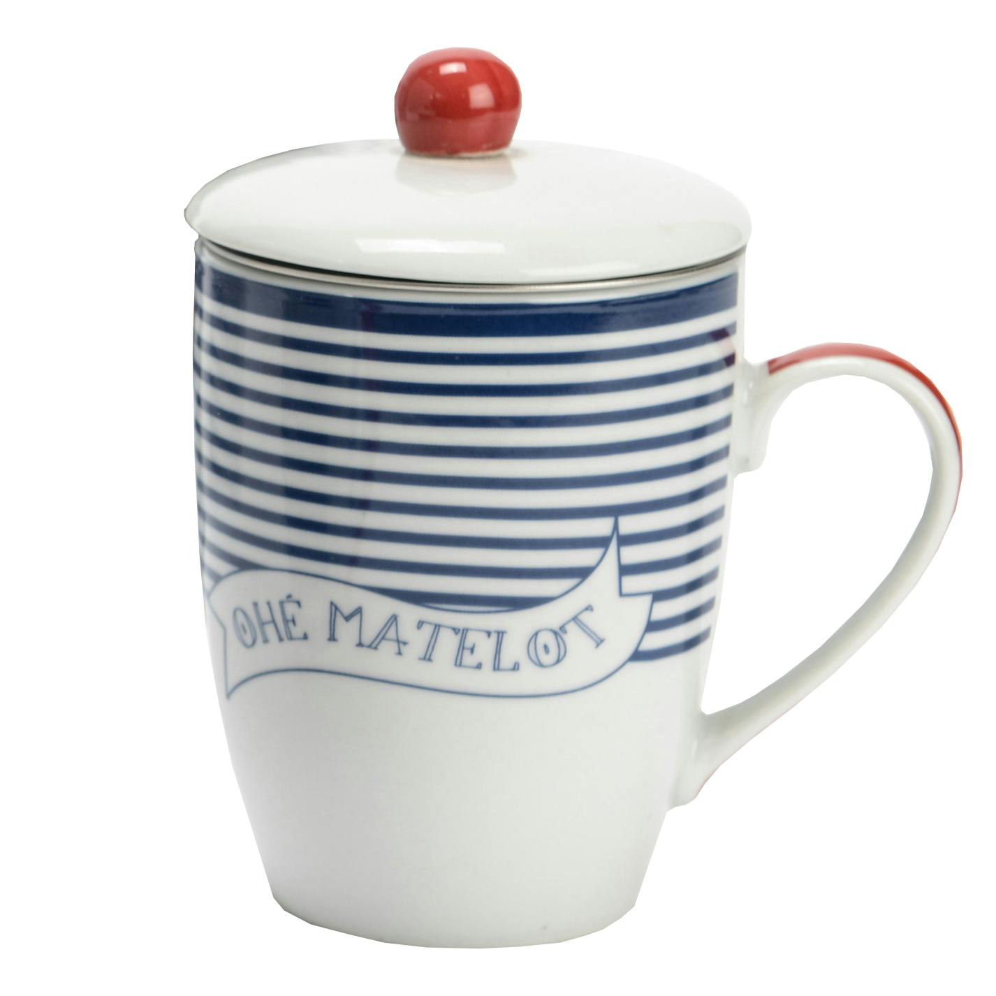 Coffret tisanière marine "Ohé matelot"