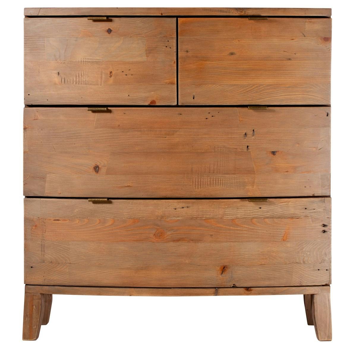 Commode en bois recyclé 4 tiroirs BELFAST