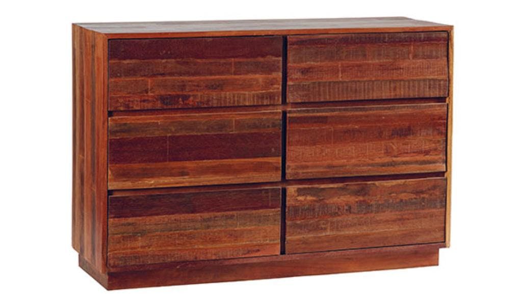 Commode exotique 138cm Banquirai recyclé OCEANIE