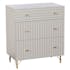 Commode grise 3 tiroirs TREVISE