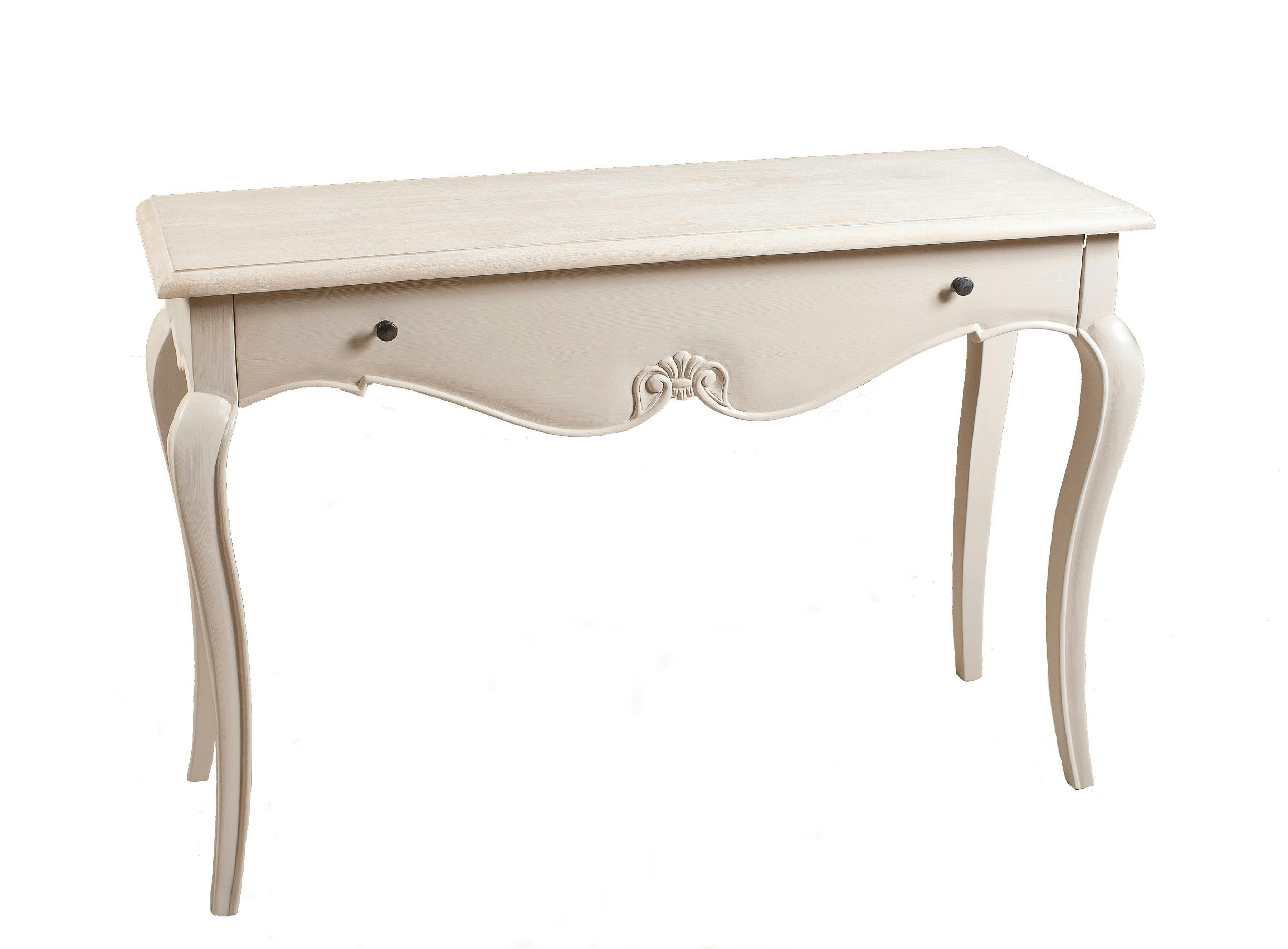 Console 1 tiroir beige Argile 110cm ODYSSEE