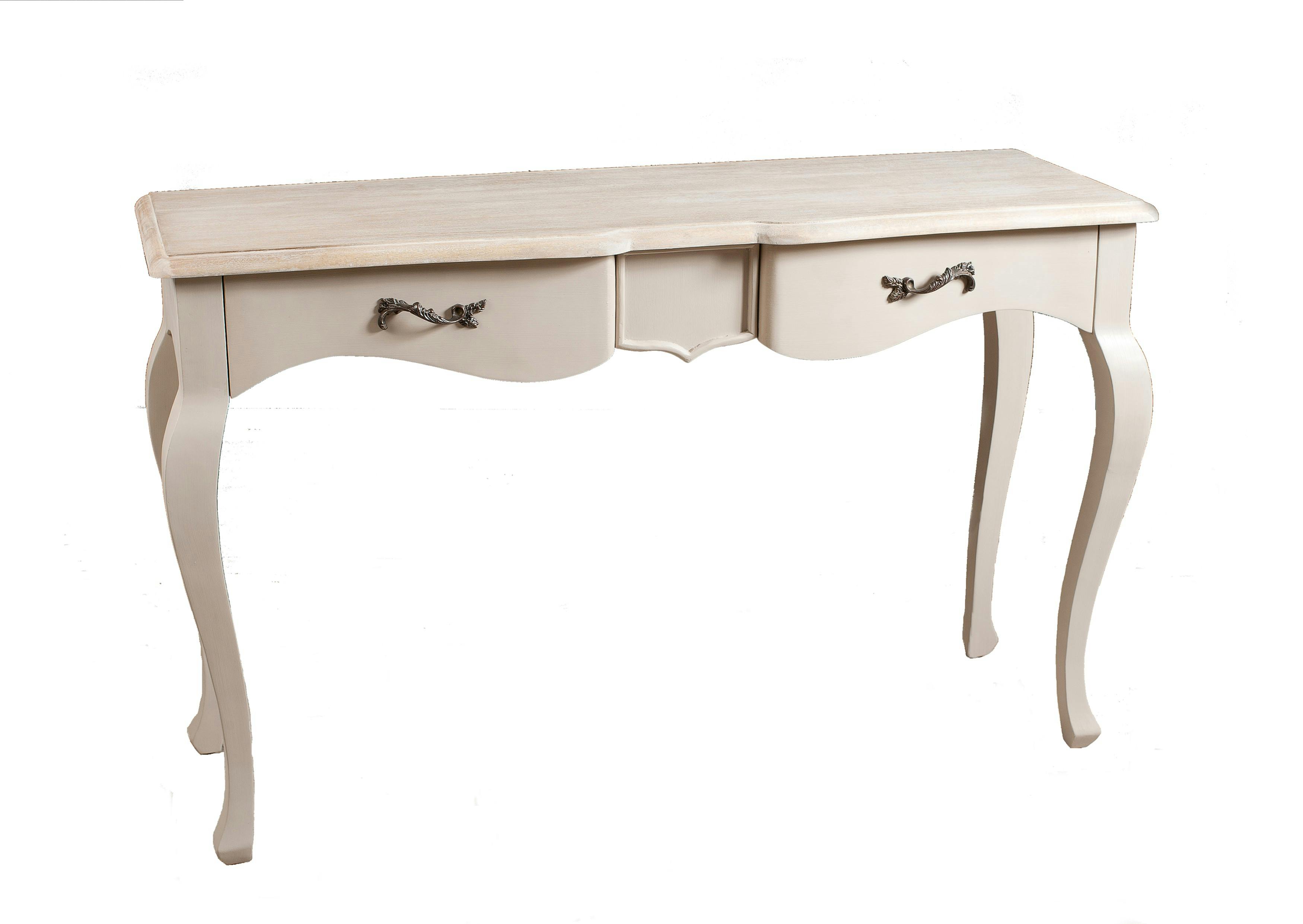 Console 2 tiroirs beige Argile 125cm ODYSSEE