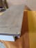 Console bois recyclé blanche 2 tiroirs BRISTOL