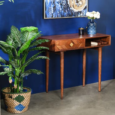 Console de chambre en bois d'acacia EDIMBOURG