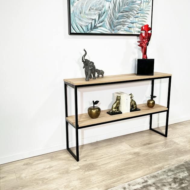 Console en chêne massif blanc PALERME | Consoles | Pier Import