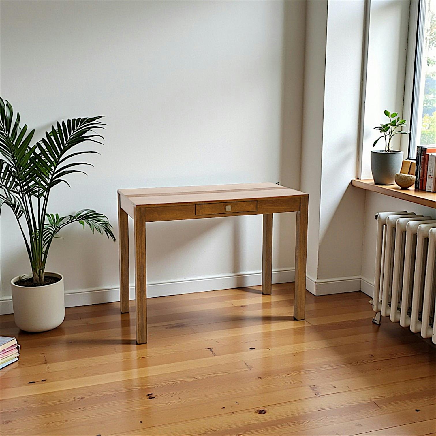 Console Hévéa 1 tiroir 100x50x76cm GALA