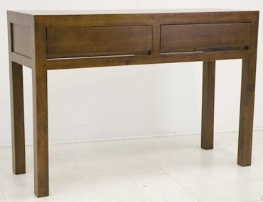  Console hévéa 2 tiroirs 110CM OLGA