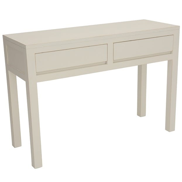 Console hévéa 2 tiroirs 110CM OLGA