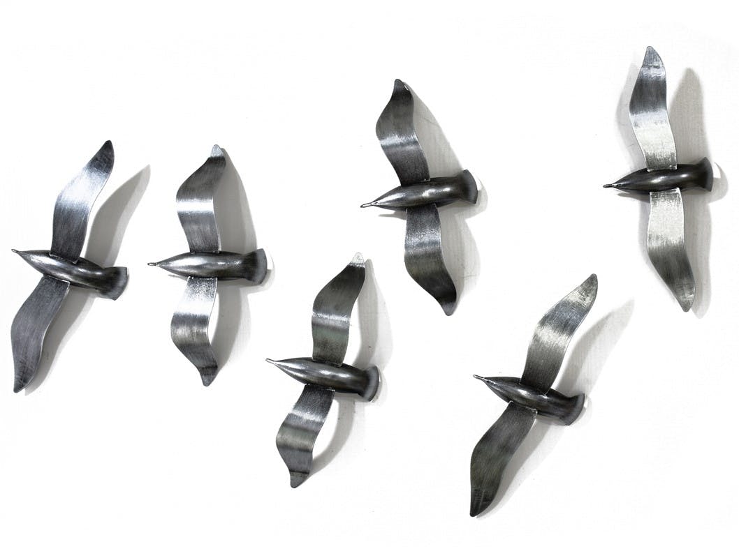 Corbeille courbe argentée D27cm