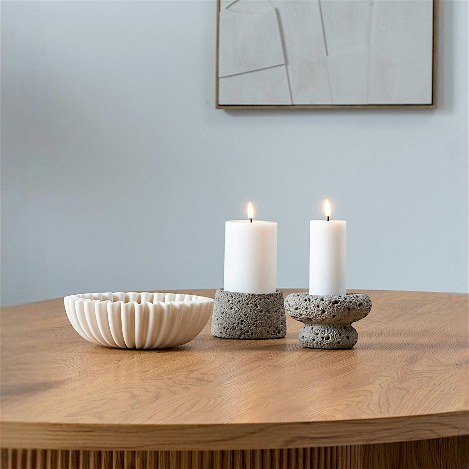 Coupe décorative design à collerette