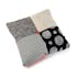 Coussin carré en tissu à motif Patchwork coloré 45x45x15cm BARCELONE