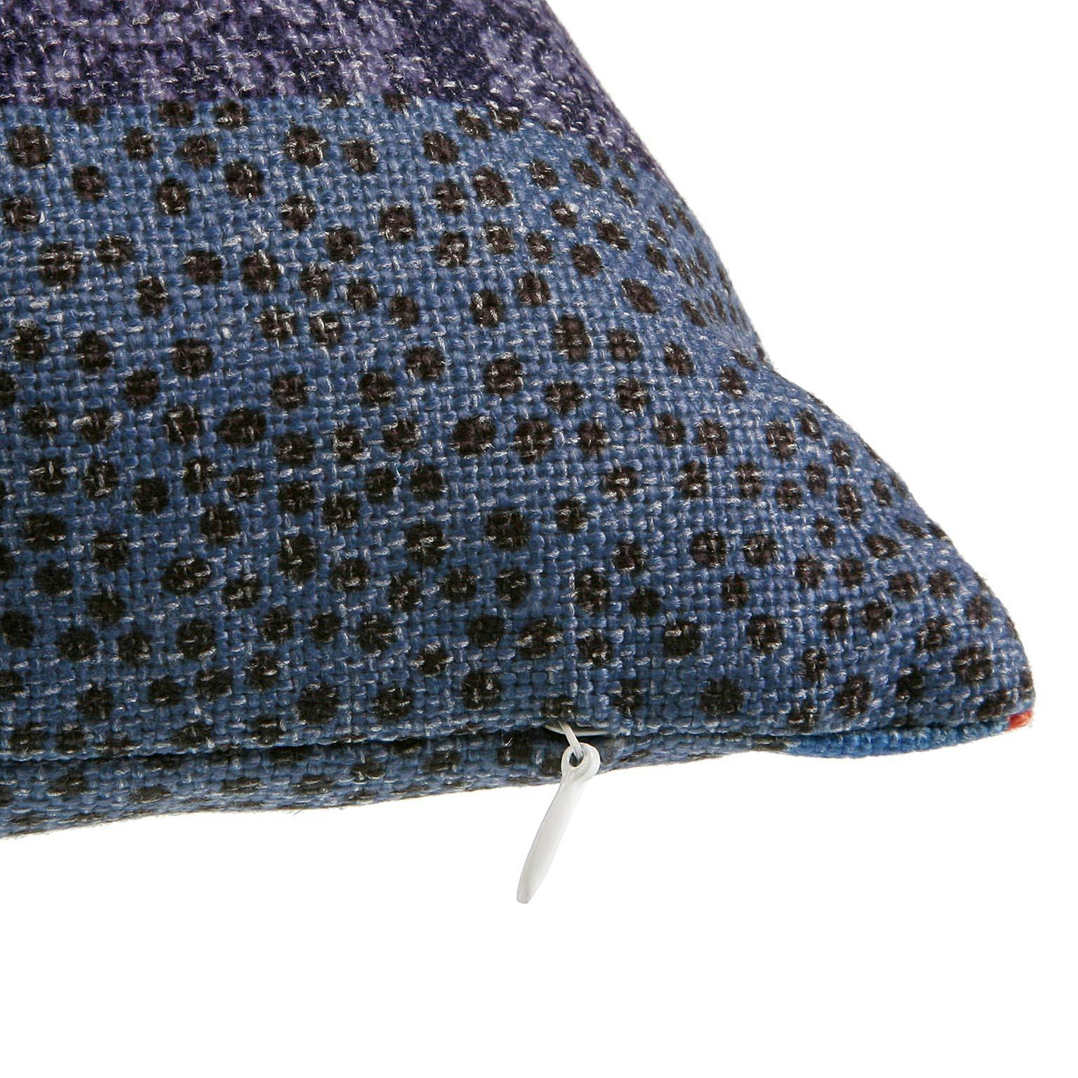 Coussin carré motif mire