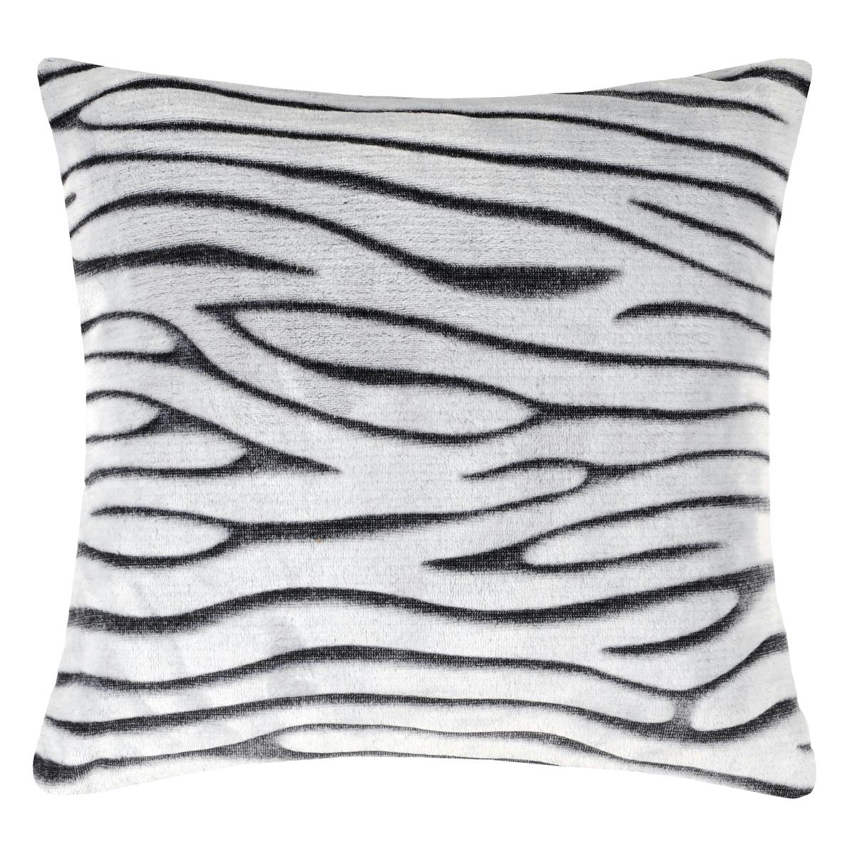 Coussin carré zebré 40x40cm BENIN