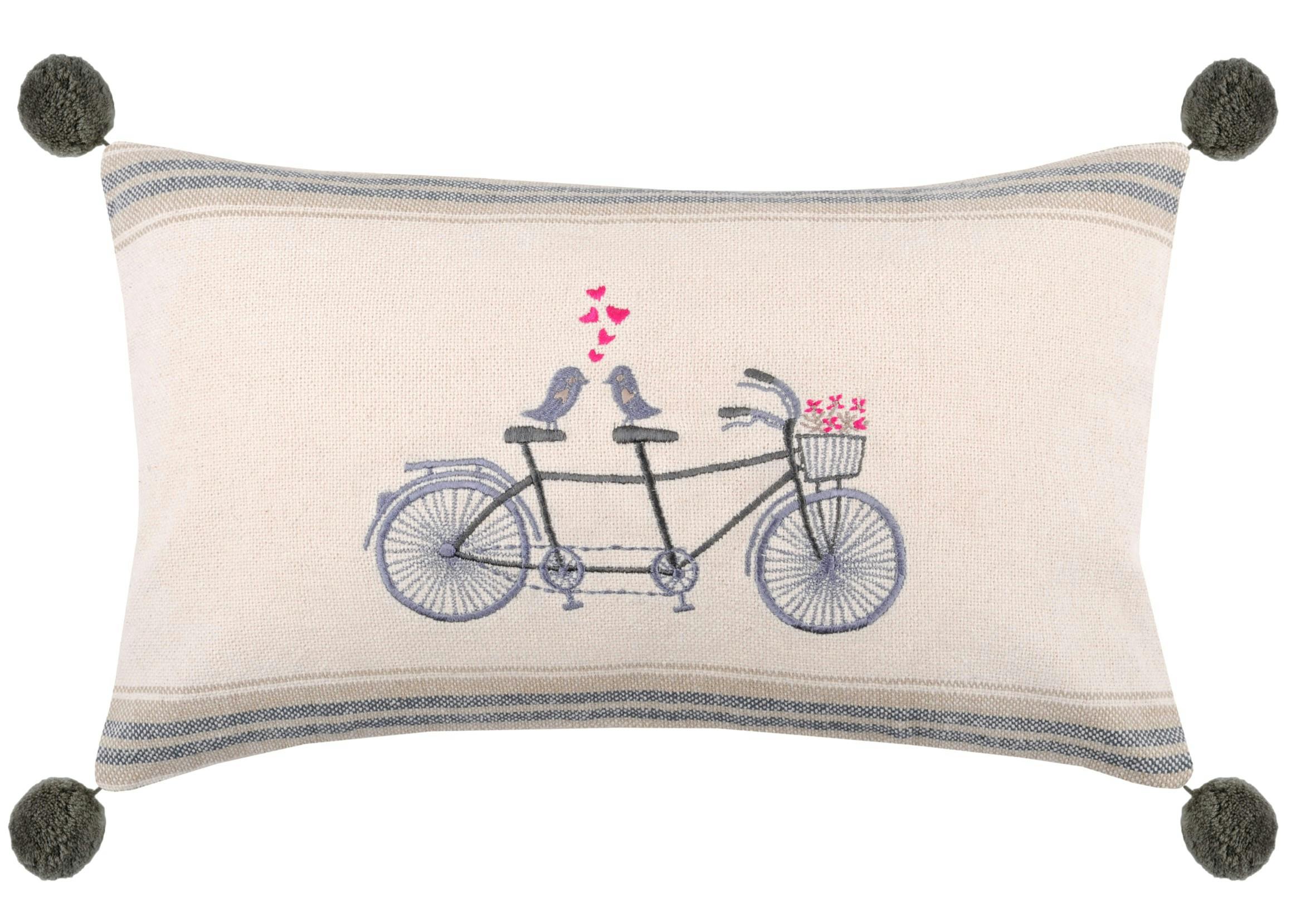 Coussin coton naturel 30x50cm TANDEM