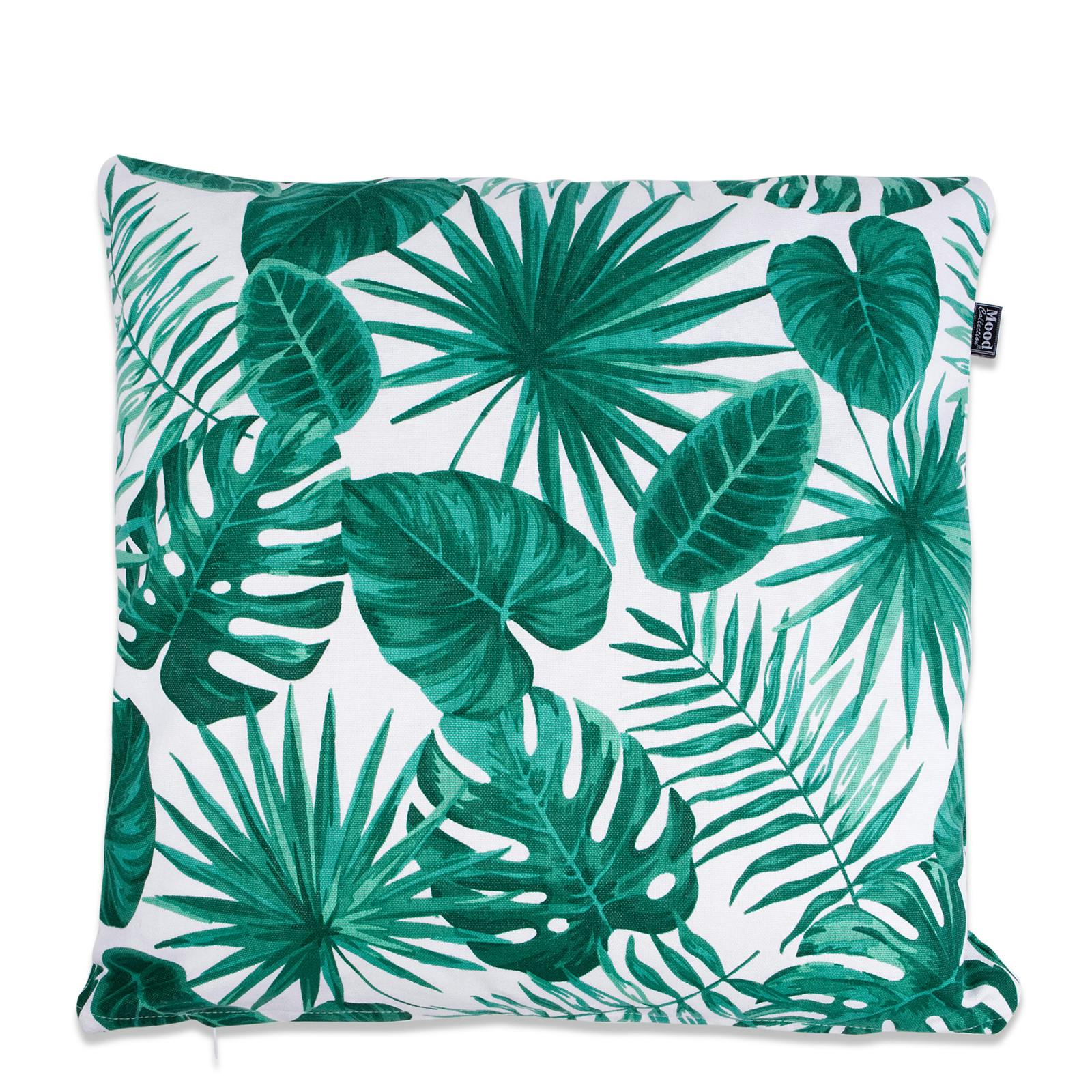 Coussin de salon feuillage