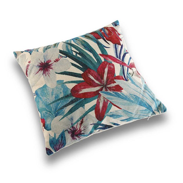 Coussin Fleurs Tropicales main image 1