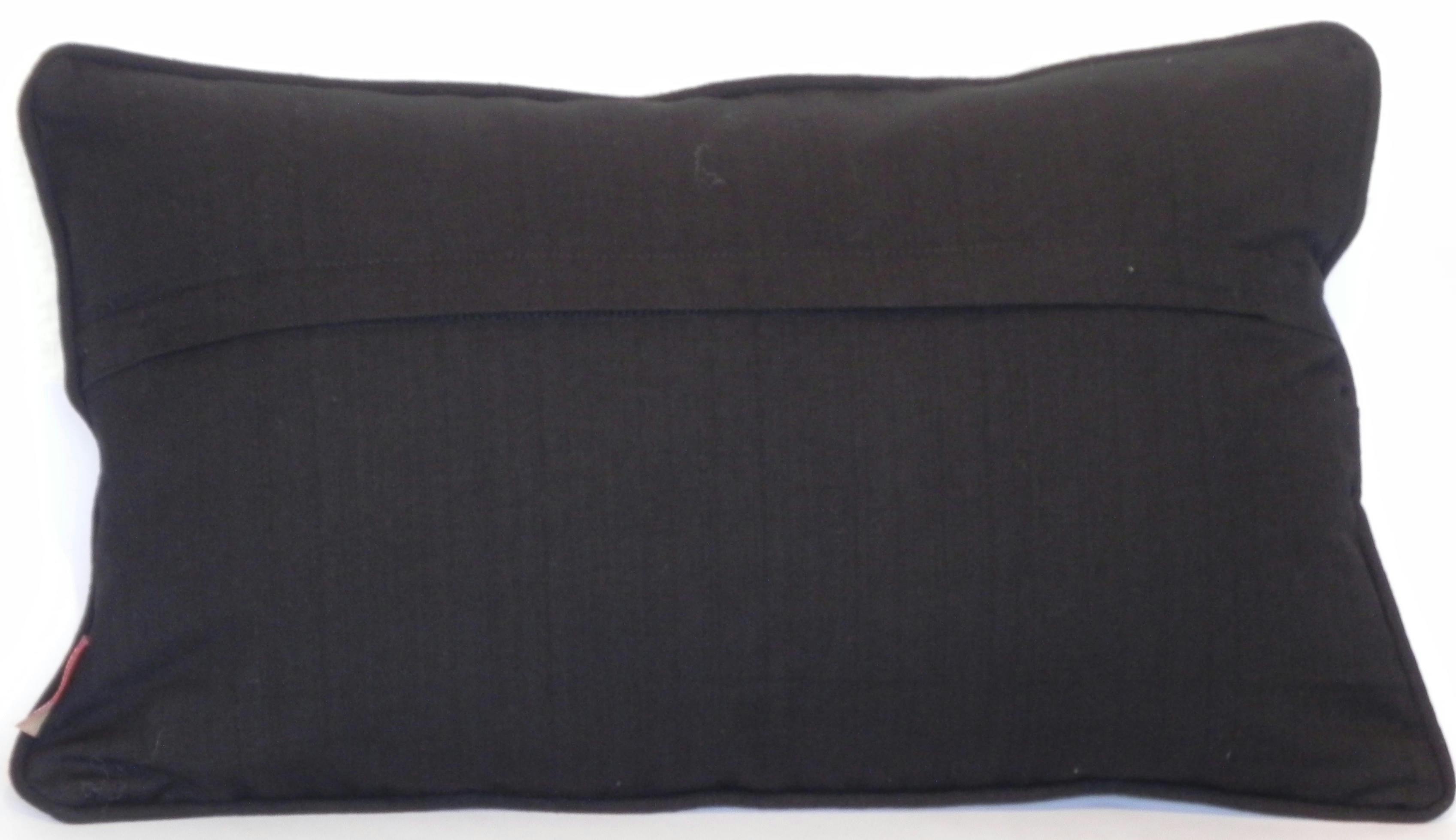 Coussin léopard taupe noir 30x50