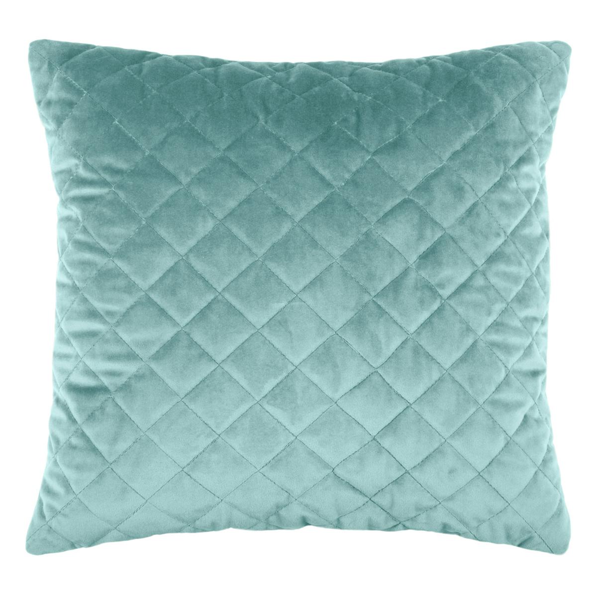 Coussin matelassé jade 40x40cm DANAE