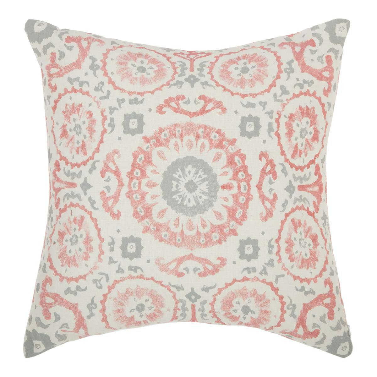 Coussin mosaïque rouge 40x40cm
