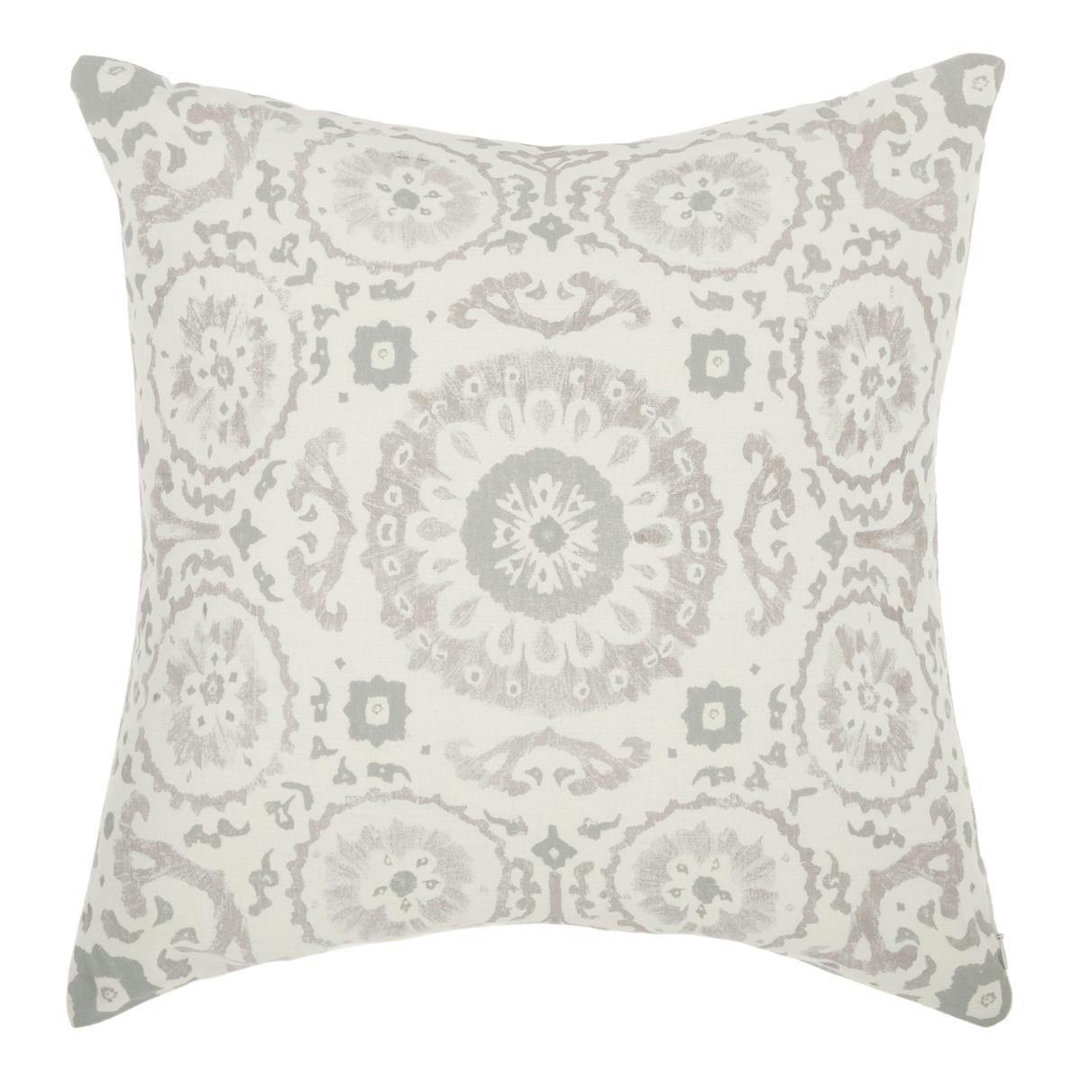 Coussin mosaïque taupe 40x40cm
