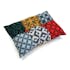 Coussin patchwork rectangulaire Harvey