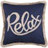 Coussin "Relax" à passepoil