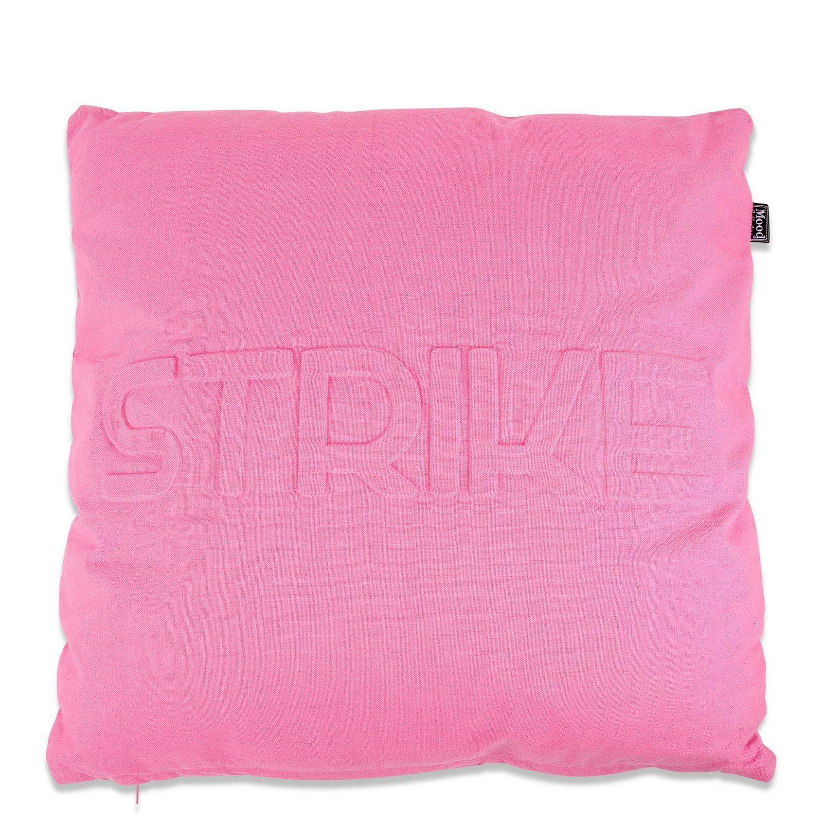 Coussin rose fuchsia STRIKE