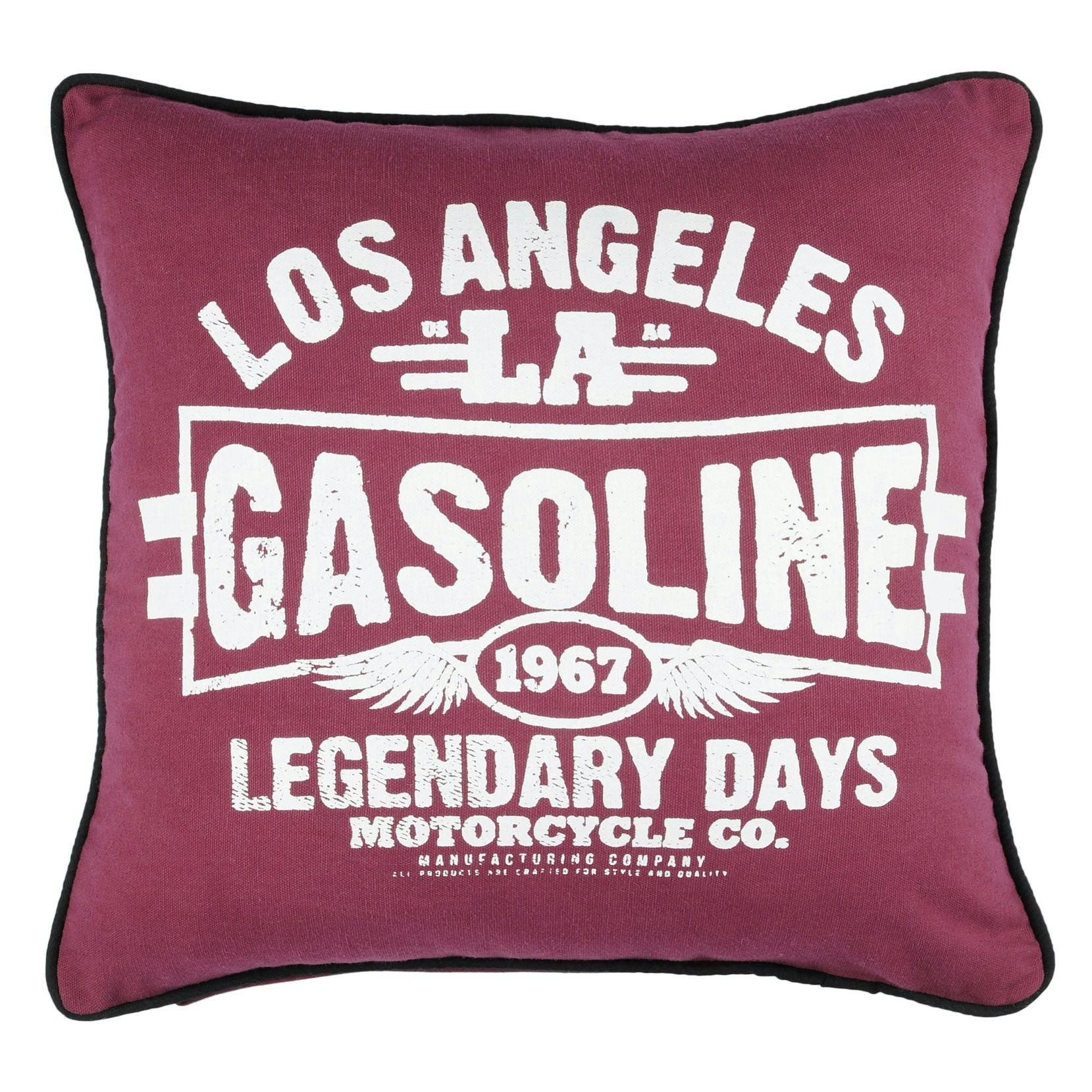 Coussin rouge Los Angeles 40x40cm FACTORY HOUSE