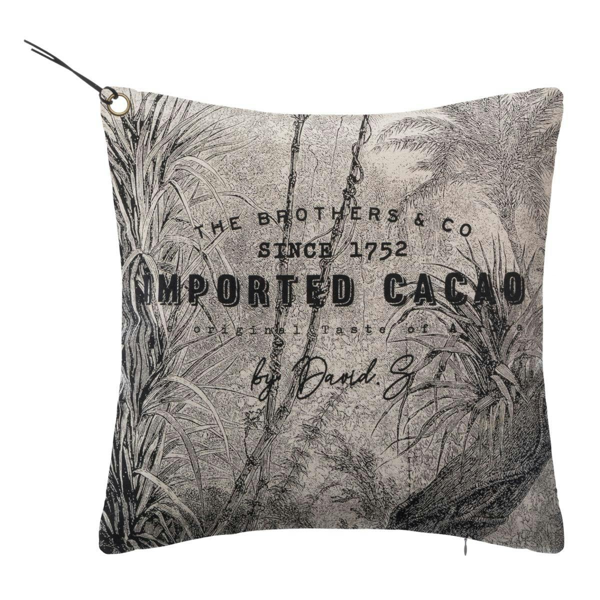 Coussin style colonial 40x40 cm