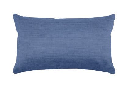 Coussin uni bleu marine 30x50cm BEA