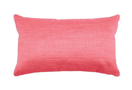 Coussin Uni Couleur Corail 30x50cm Bea Coussins Deco Pier Import