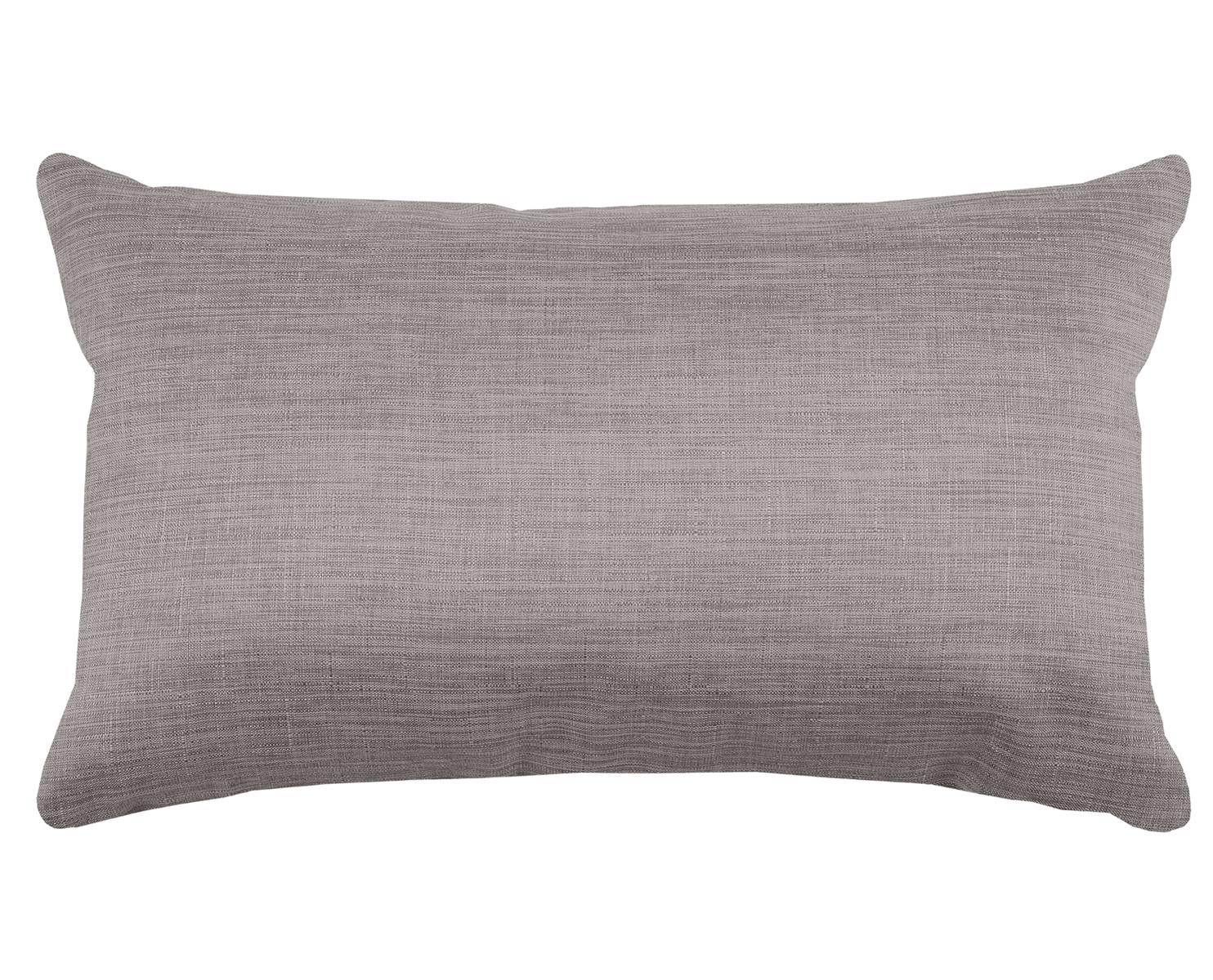 Coussin uni couleur taupe 30x50cm BEA