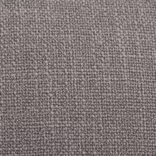 Coussin uni en tissu gris clair déhoussable 40x40cm