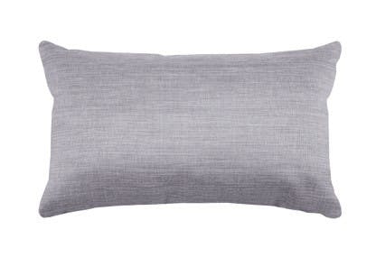 Coussin uni gris 30x50cm BEA