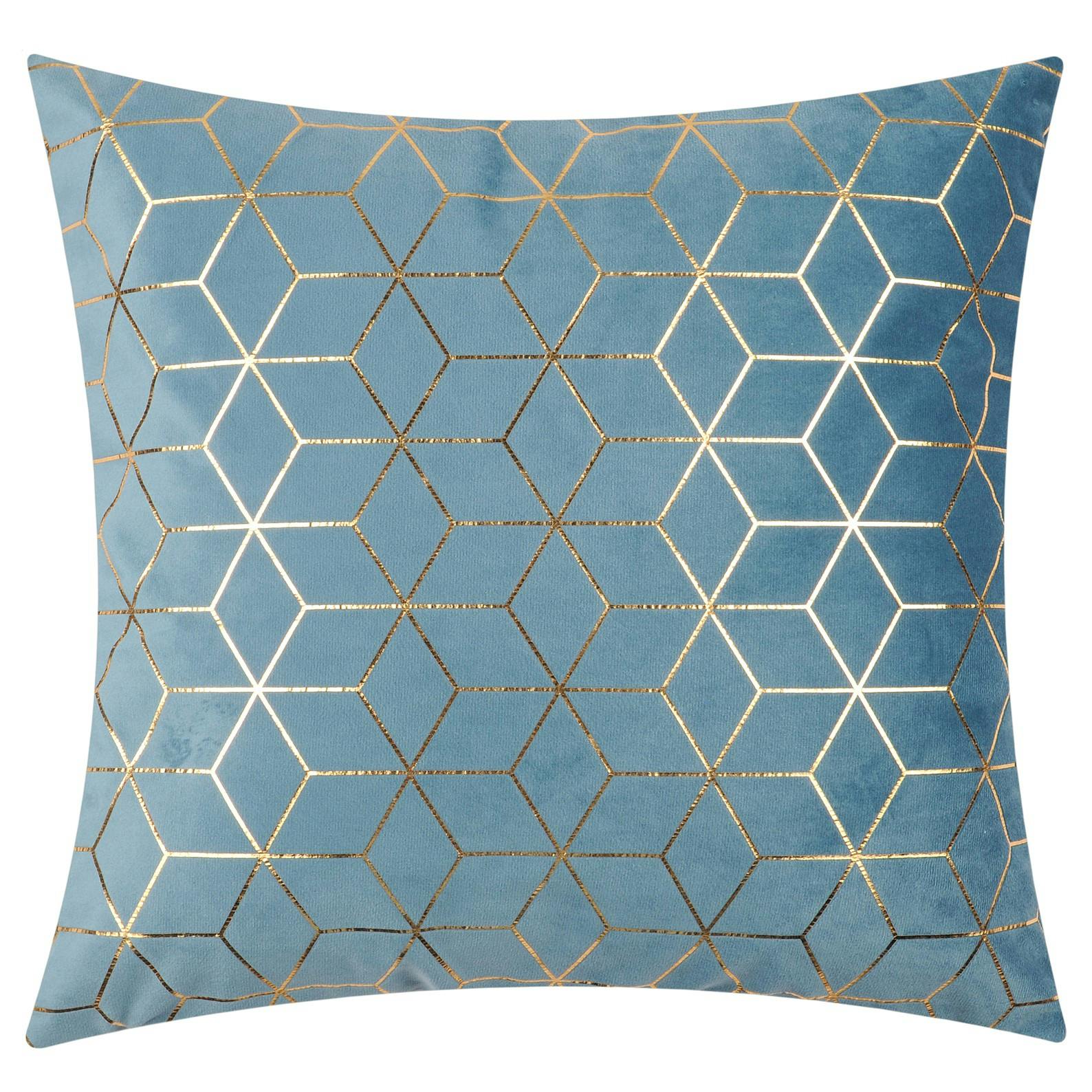 Coussin velours 40x40cm SCANDI PASTEL
