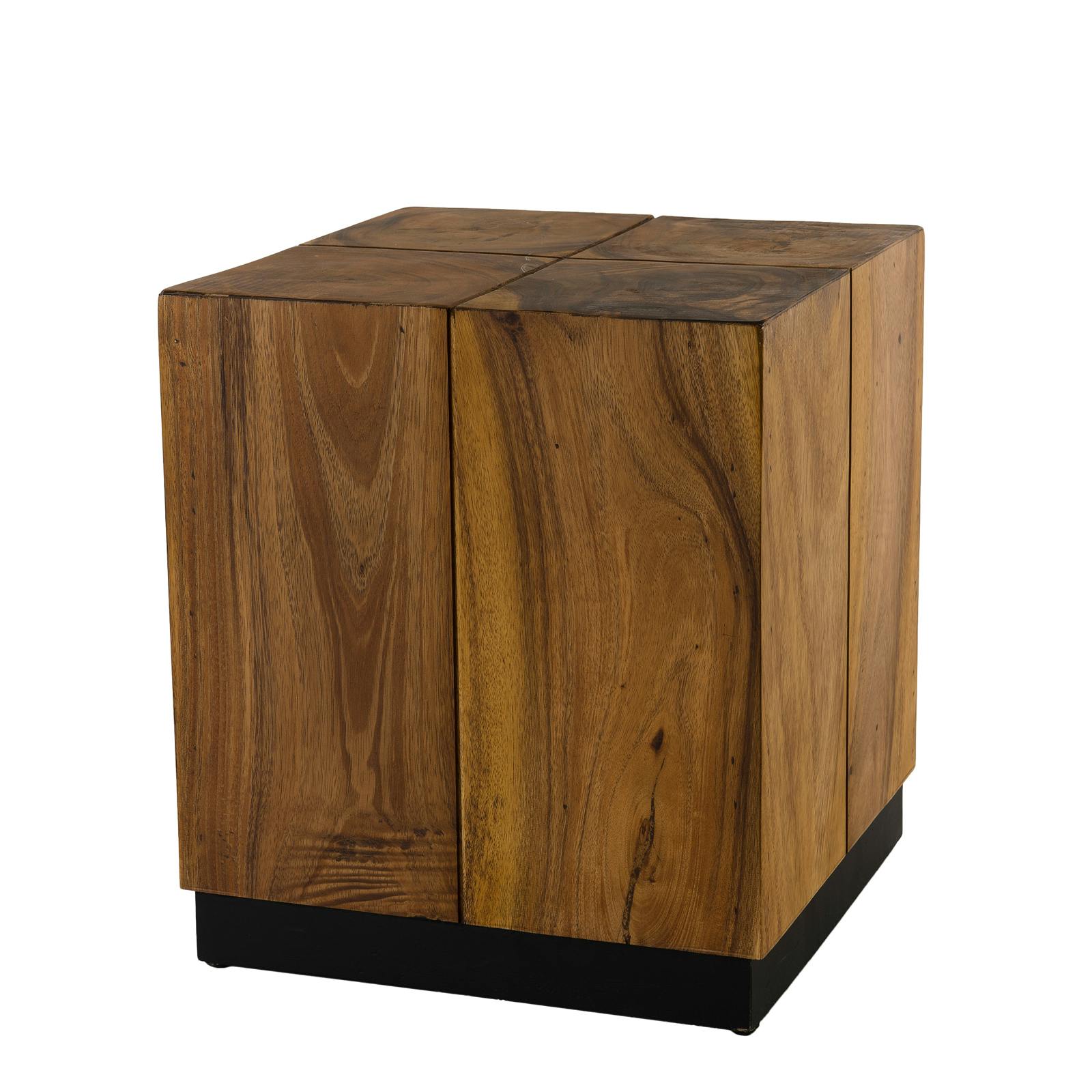 Cube en bois exotique OTTAWA