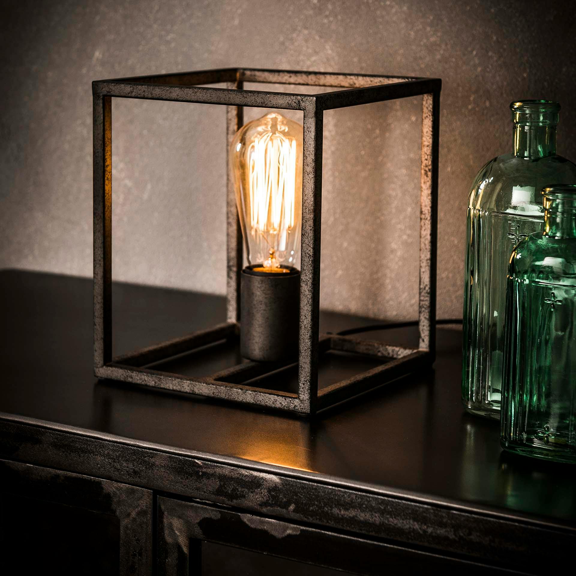 Cube lumineux vintage TRIBECA