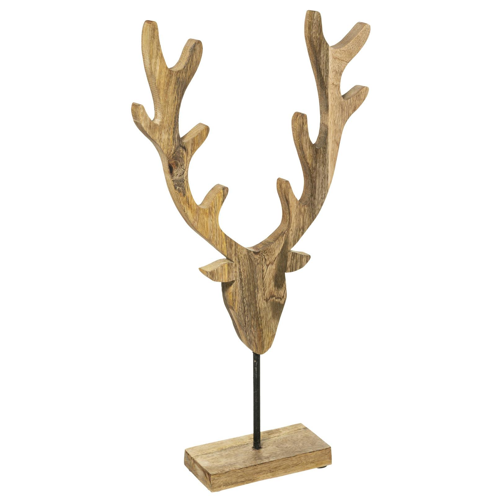 Déco à poser tête de cerf