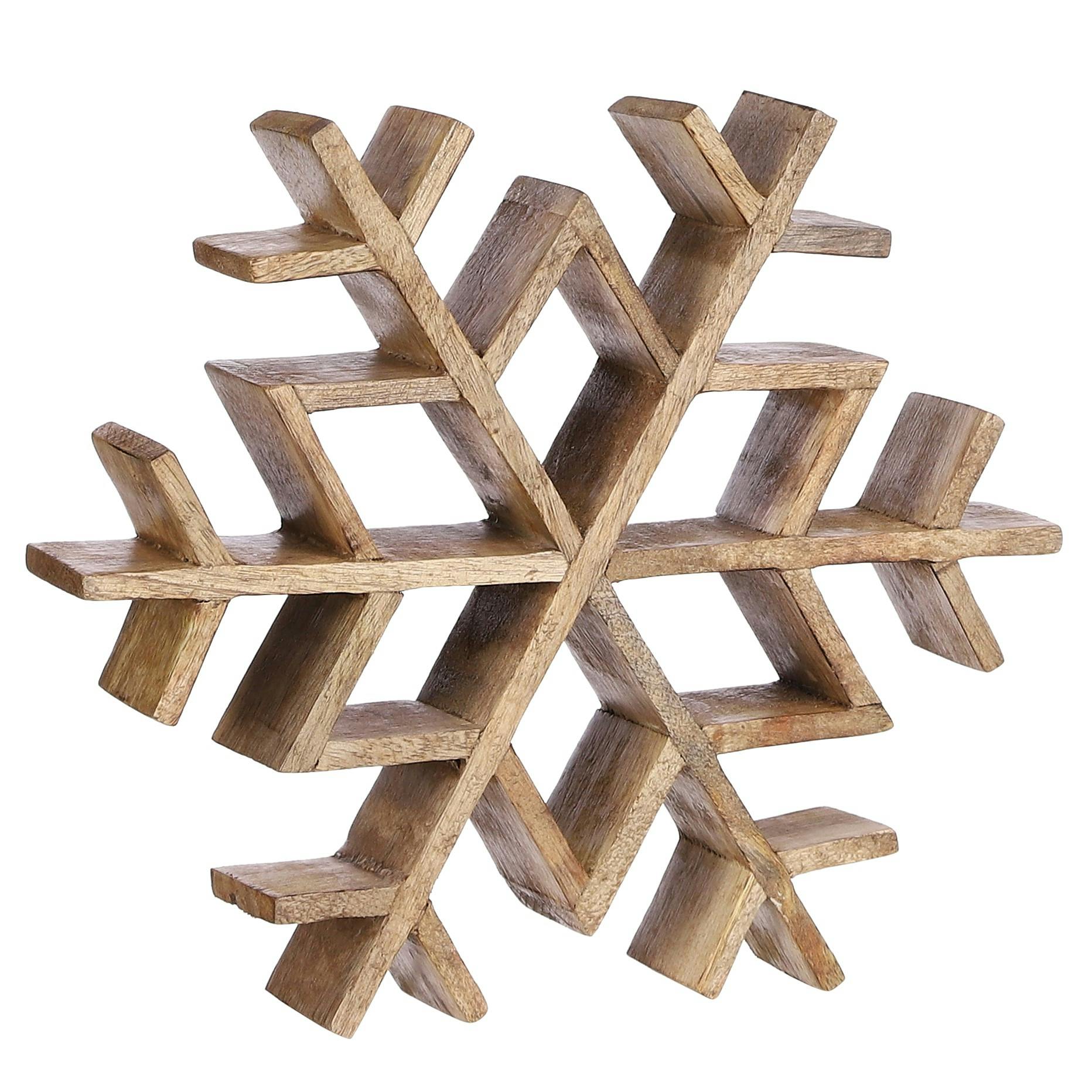 Puzzle en bois flocon de neige - France
