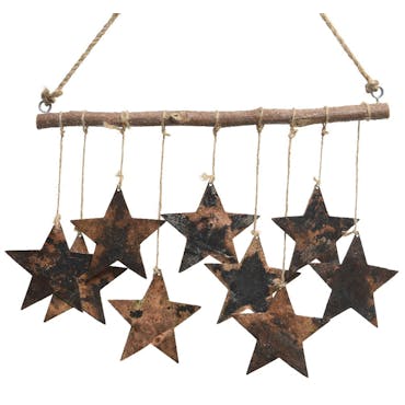 Décoration de Noël étoiles vintage