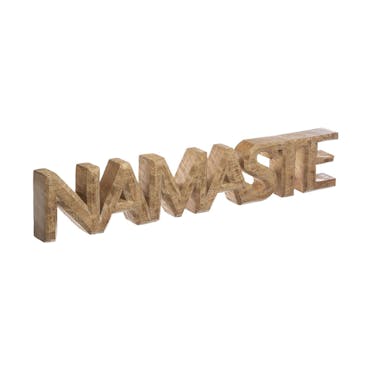 Décoration à poser en bois "Namaste"