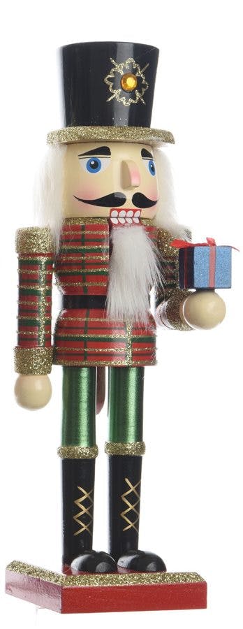 Décoration de noël Soldat en bois rouge 25cm