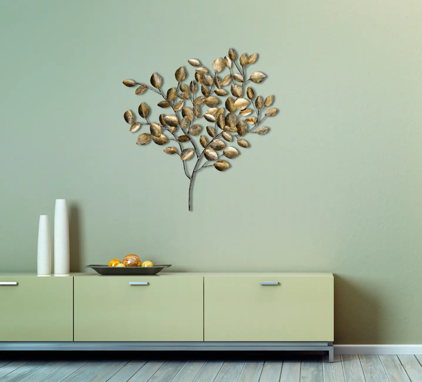 AMITVA Décoration Murale 3D en Métal, Décoration Murale en Métal avec Feuilles De Ginkgo, Sculpture Murale en Métal Doré pour Étude, Salon, Chambre À Coucher, Décoration D'hôtel, Intérieur, Extérieur AMITVA Décoration Murale 3D en Métal, Décoration Murale en Métal avec Feuilles De Ginkgo, Sculpture Murale en Métal Doré pour Étude, Salon, Chambre À Coucher, Décoration D'hôtel, Intérieur, Extérieur